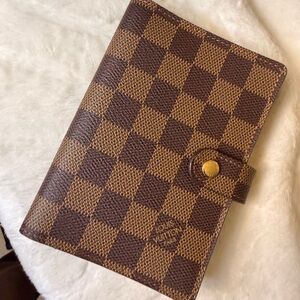 Louis Vuitton Damier Ebene PM Agenda